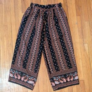 Japna Lounge Bohemian style wide leg Lounge pants Size M